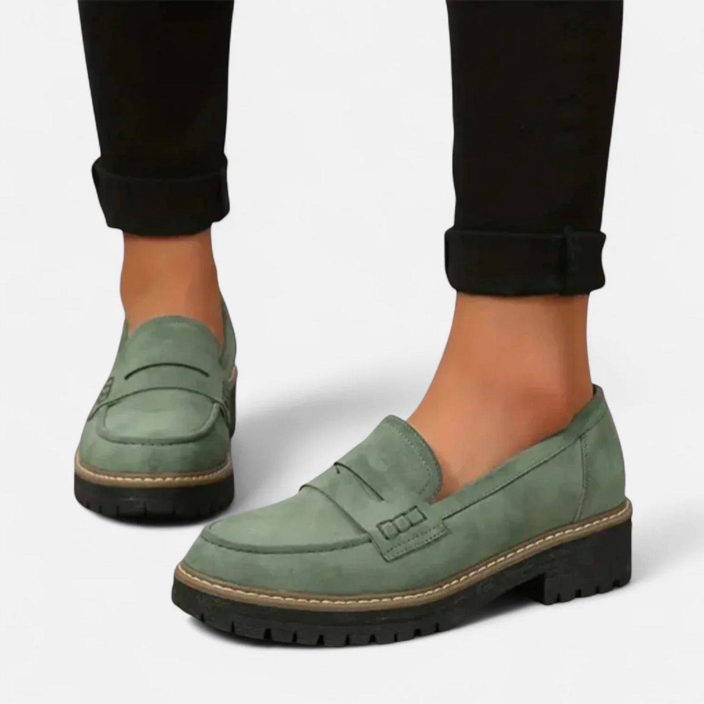 Comfortable Loafers for Women with Orthopedic Slip On Cushioned Style