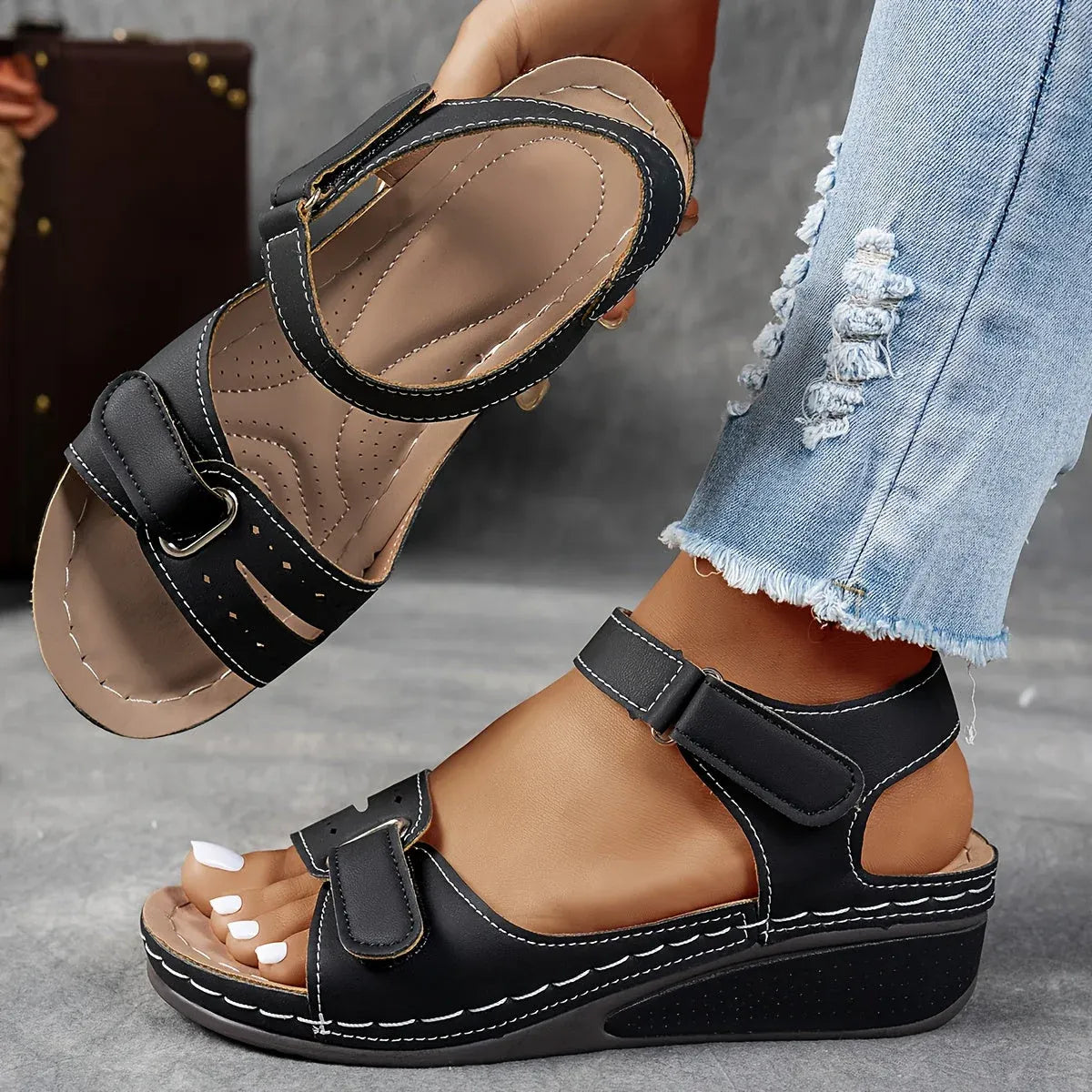Comfortable Orthopedic Sandals for Women with Vintage