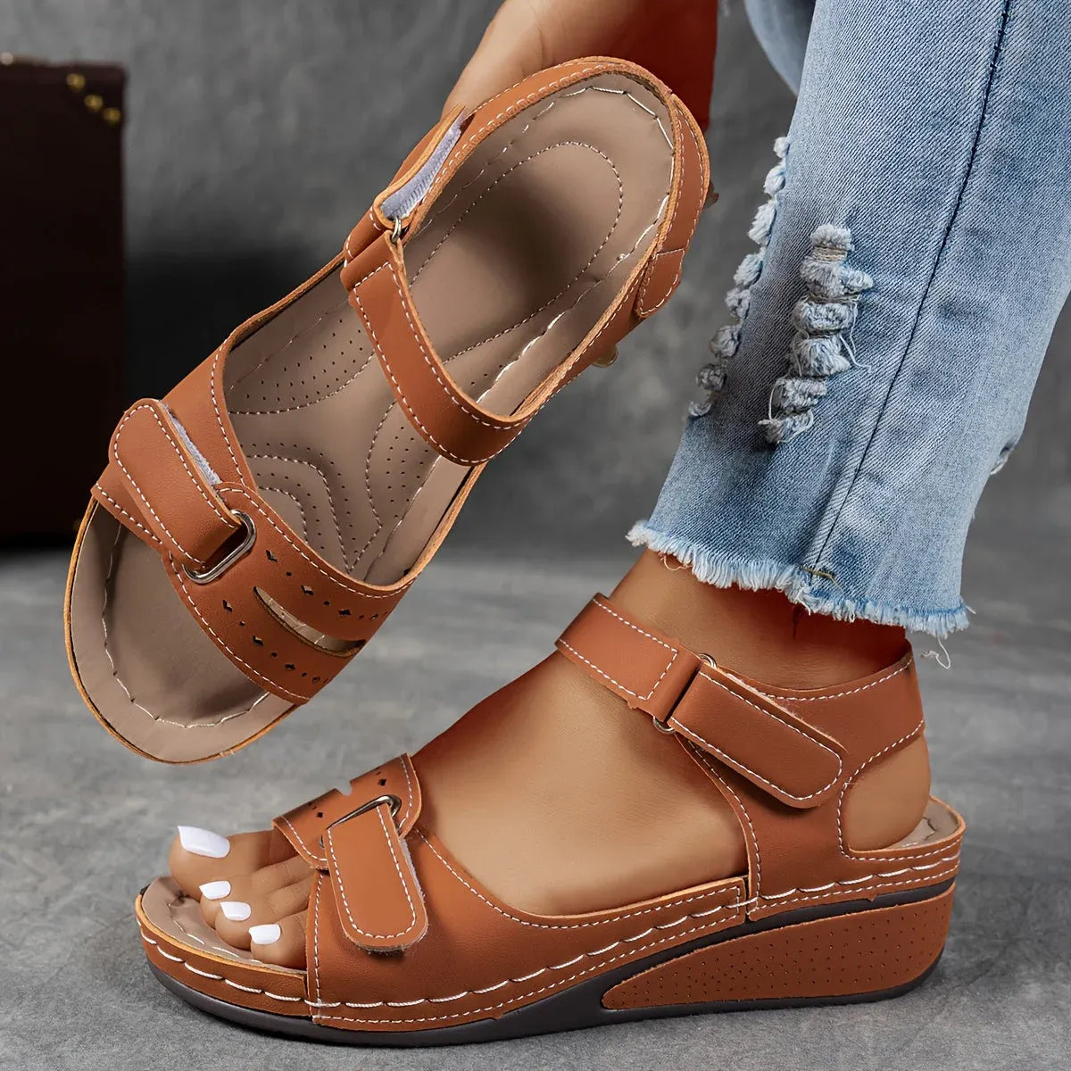 Comfortable Orthopedic Sandals for Women with Vintage