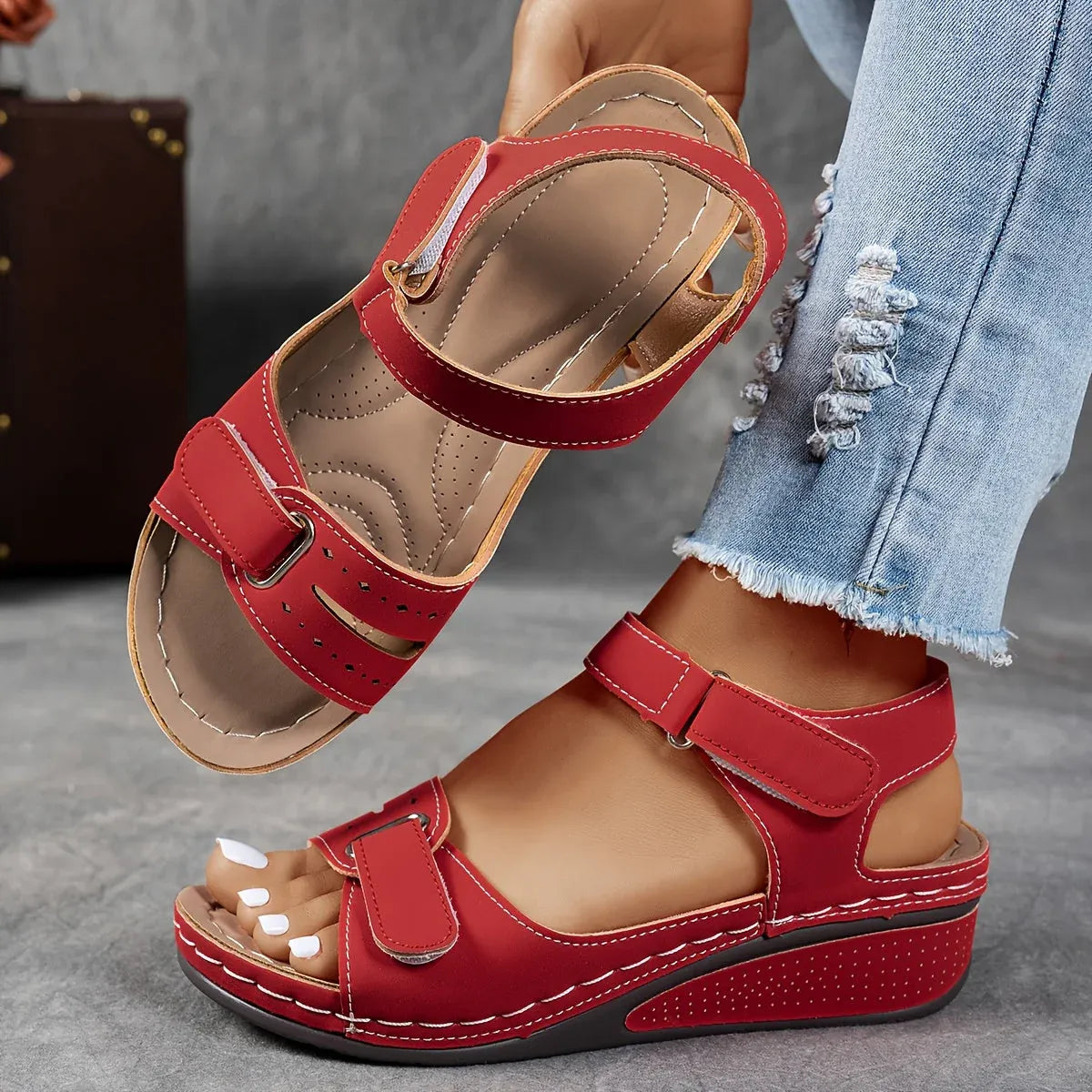 Comfortable Orthopedic Sandals for Women with Vintage