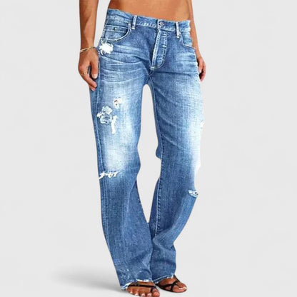 Stylish Jeans for Women with Relaxed Fit Wide Leg