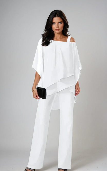 Effortless Two Piece Set for Women with Layered Casual Style