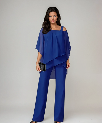 Effortless Two Piece Set for Women with Layered Casual Style