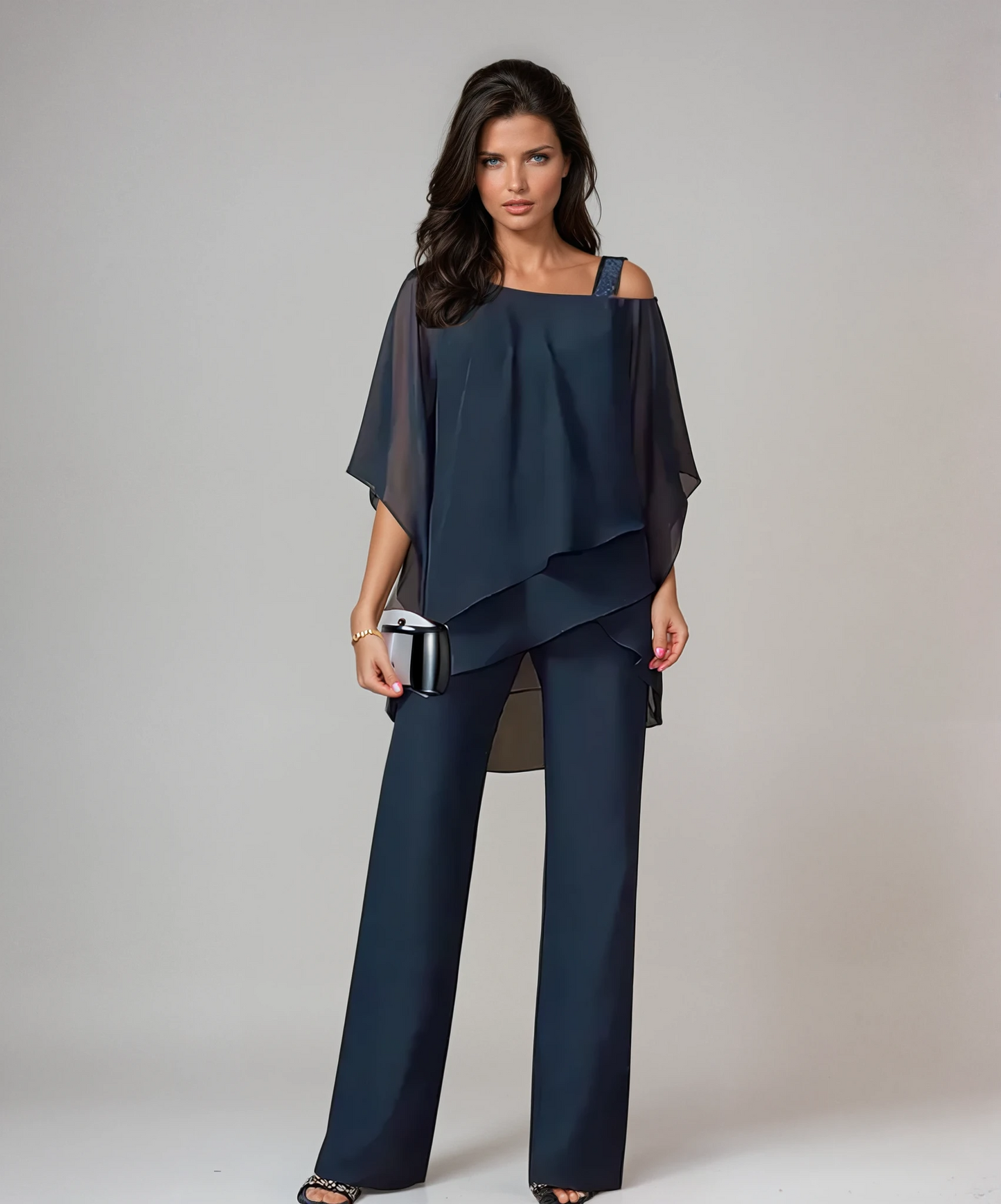 Effortless Two Piece Set for Women with Layered Casual Style