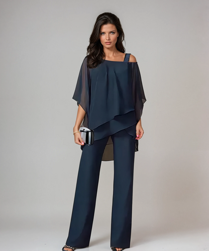 Effortless Two Piece Set for Women with Layered Casual Style