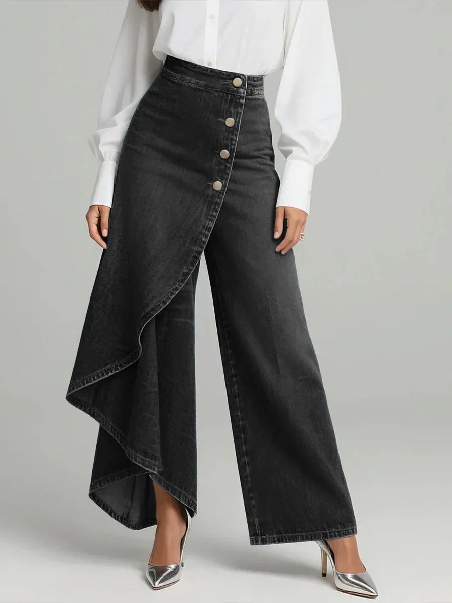Effortless Wide Leg Pants for Women with Vintage