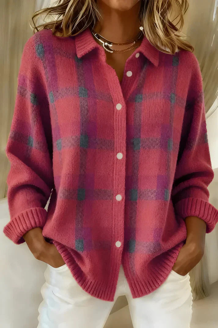 Stylish Cardigan Sweater for Women with Button Front