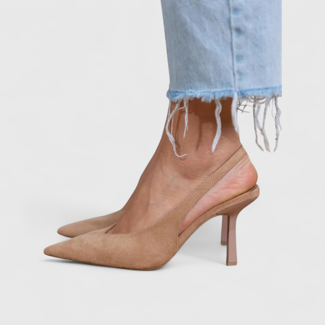 Comfortable Heels for Women with Orthopedic Pointed Toe Style
