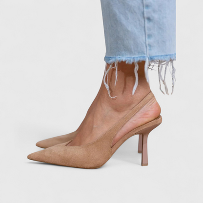 Comfortable Heels for Women with Orthopedic Pointed Toe Style