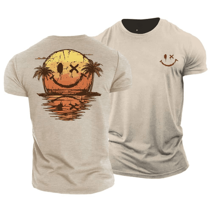 Classic Shirt for Men with Crew Neck