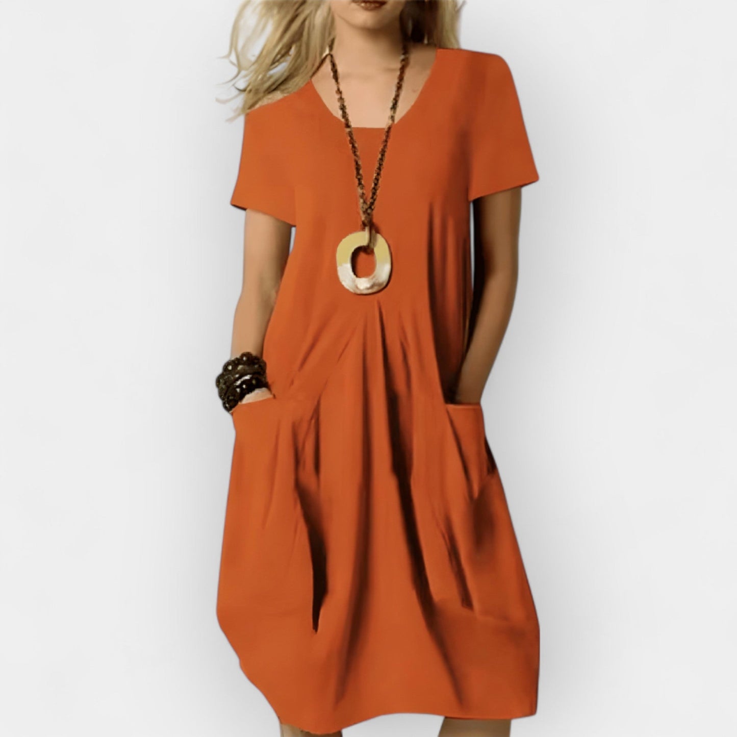 Stylish Flowy Evening Dress for Women Formal Wedding Guest Style