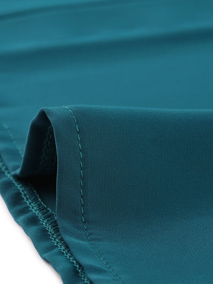 Effortless Blouses for Women with V-Neck Sleeveless Ruffle Placket Style