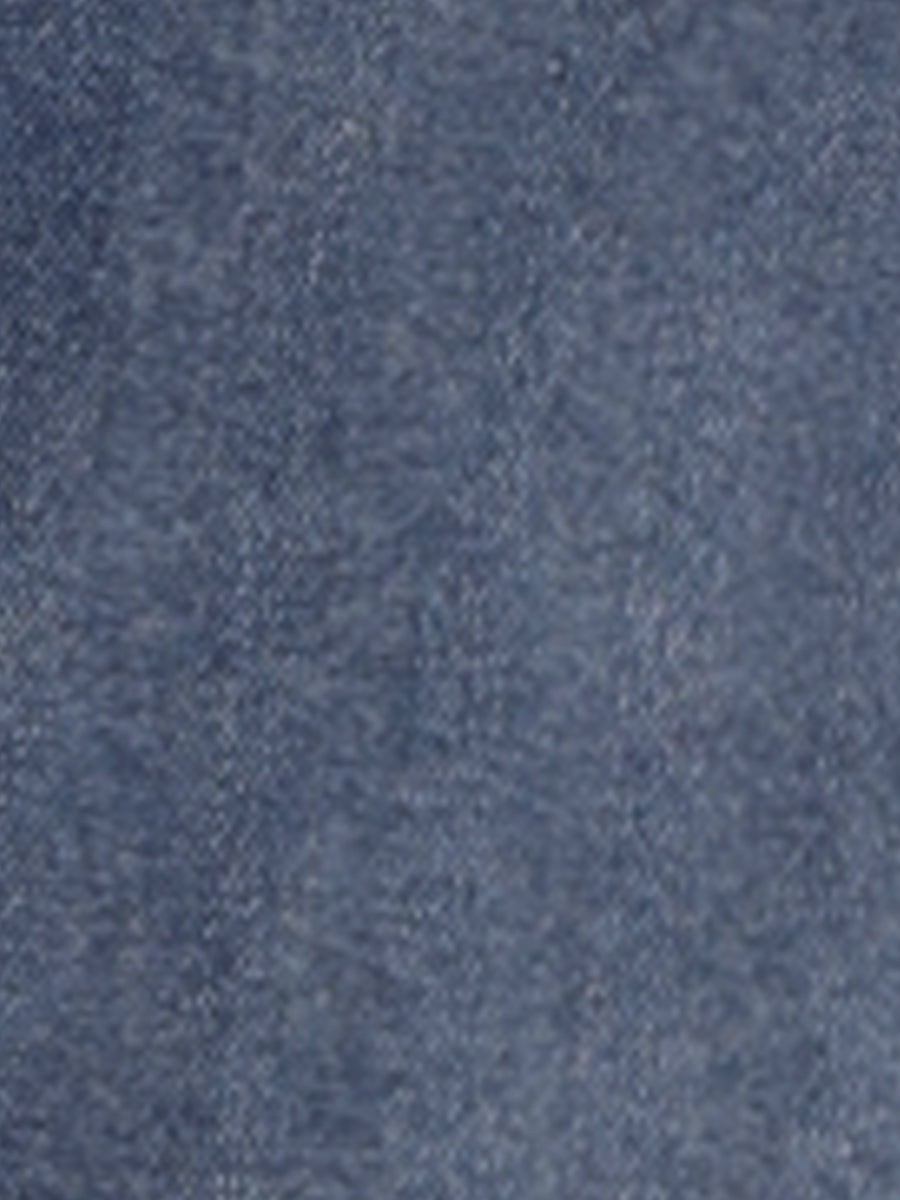 Elegant Grey Blue Denim Midi Skirt for Women with High Waist Fitted Straight Style