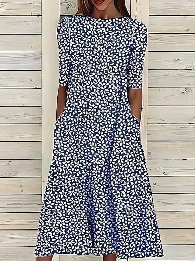 Effortless Floral Mini Dress for Women