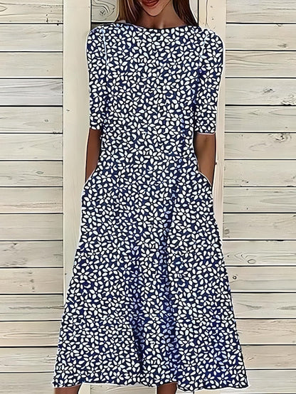 Effortless Floral Mini Dress for Women
